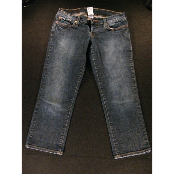Lucky Brand Sweet Dream Crop Women's Capris Jeans 29 w MEASURED tag: 2/26 Blue - Picture 1 of 10